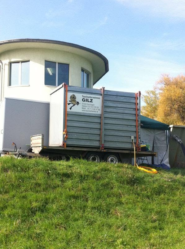 Gemeinschaftliche Brunnenregenerierung mit pigadi auf der Petersaue/ Mainz